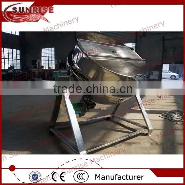 industrial cooking pot with agitator