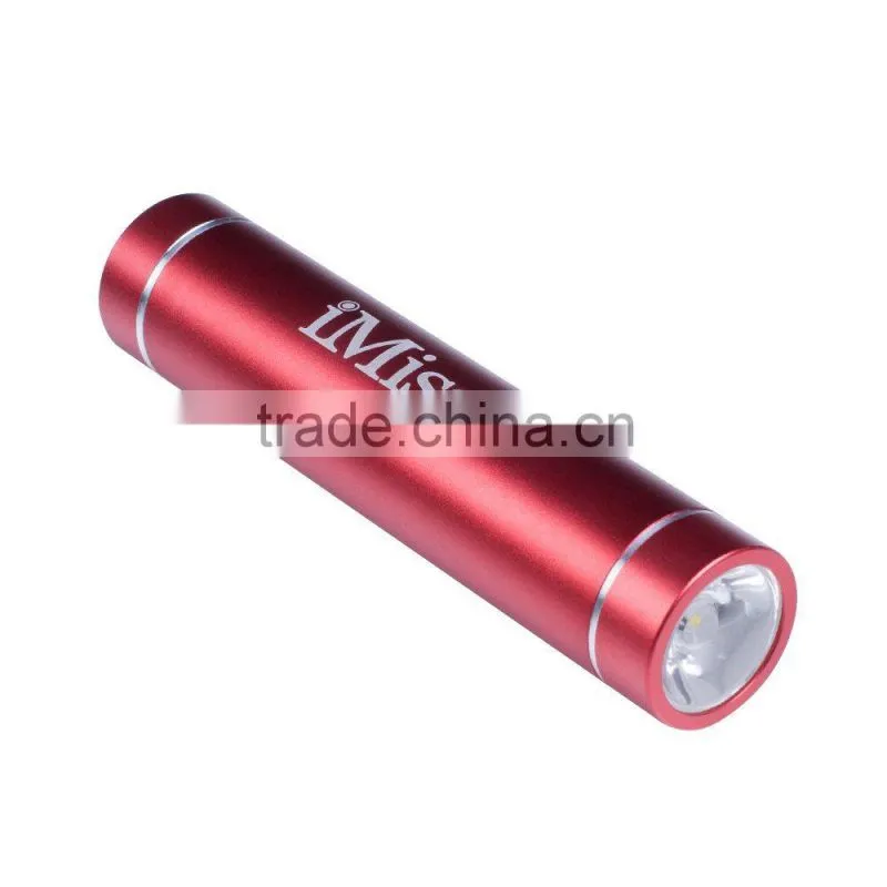 Golden Supplier tube power banks, mobile phone charger