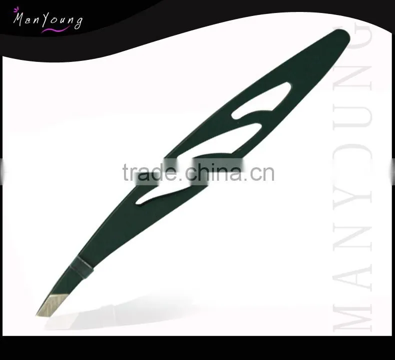 eyebrow tweezer with plated