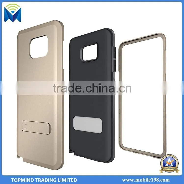 Mobile phone case for samsung galaxy note 5 case with bracket