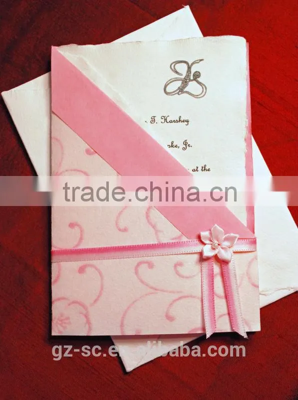 Custom invitation cards, fashionable wedding invitation cards, printed cards