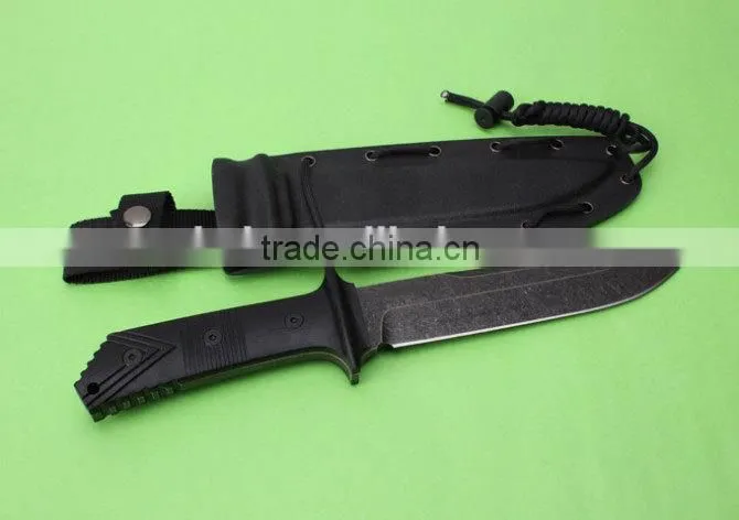 OEM AUS-10A tactical fixed blade knife with G10 handle UD50079