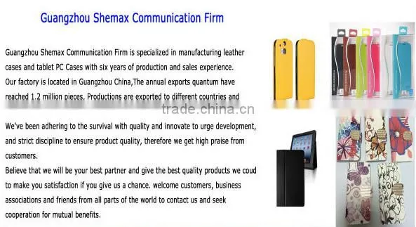 Stylish PU Leather mobile phone case for BlackBerry Classic Q20