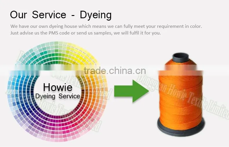 100% polyester Thread for making shoes Gallop Knitting thread