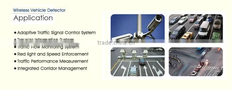 Magnetic wireless car counting sensor replace loop detector