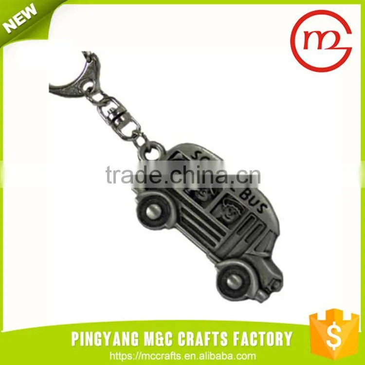 3d promotional cute car bulk sale model key ring