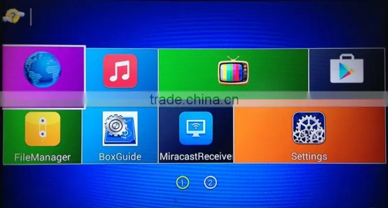 Google Android 4.4 DVB T2 OTT+FTA Hybrid Combo Digital Receiver TV Box