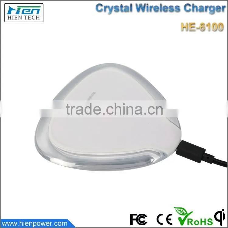 Universal Qi Wireless Charger Pad for Samsung Galaxy S6 / S6 Edge Plus Nokia Lg G4 G3 G2 V10 Cargador Movil Inalambrico