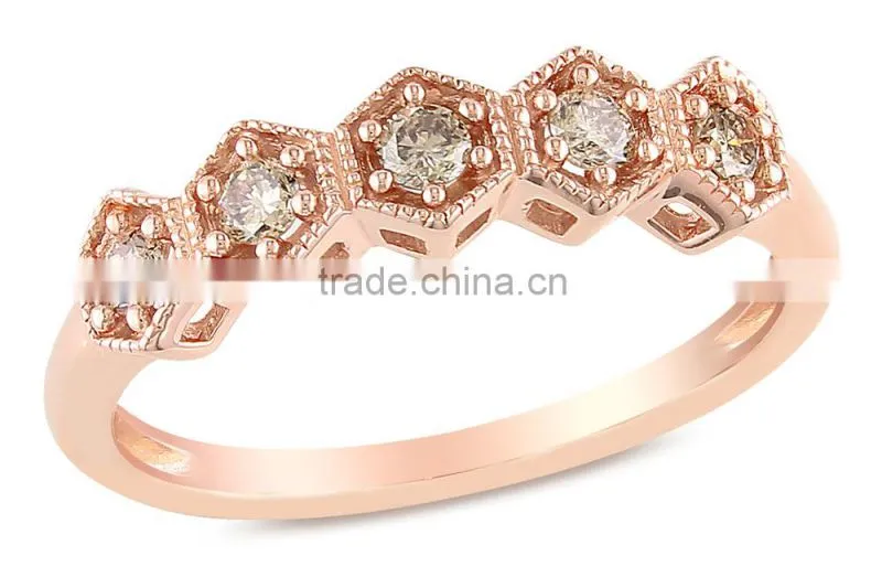 Cz solitaire ring 925, 2013 Amazon hot sale rose gold ring women's finger ring