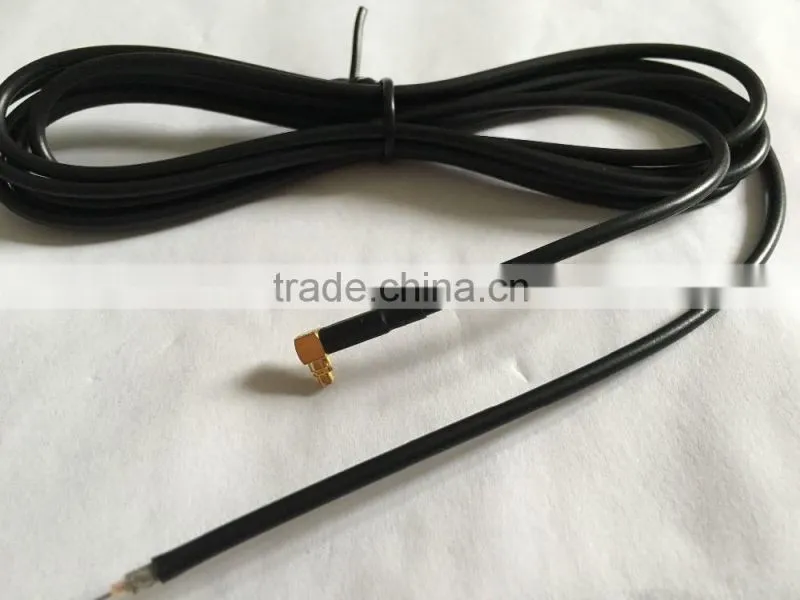 RF pigtail cable RG174 with MCX male connector
