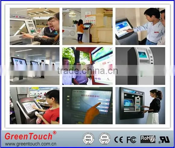 GreenTouch 18.5 inch Open Frame industrial LCD Monitor VGA/DVI interface, Ultra Slim Touch Open Frame Monitor
