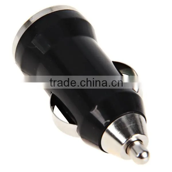 5V Auto Mini Bullet-shape Design Single USB Port Car Charger adapter
