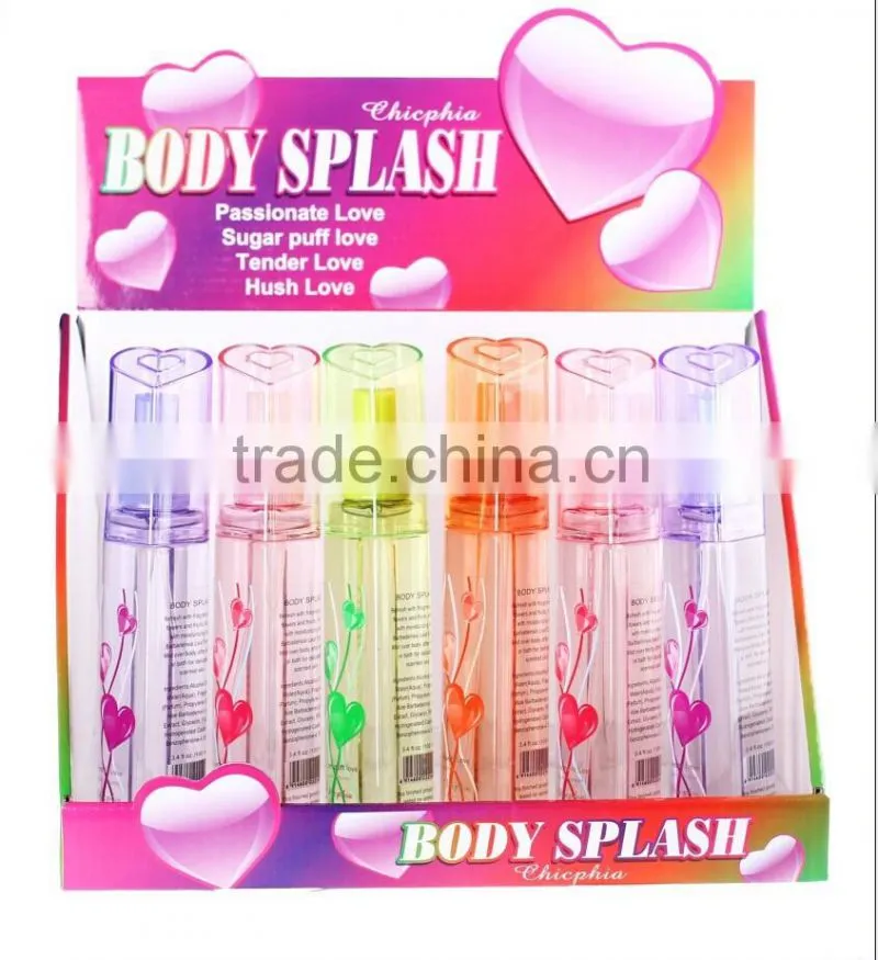 100ml perfume brand body mist gift set for Young girl