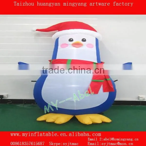 small inflatables christmas penguin