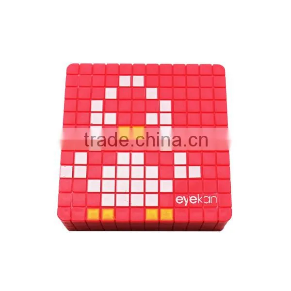 2014 new Rubik's cube contact lens case