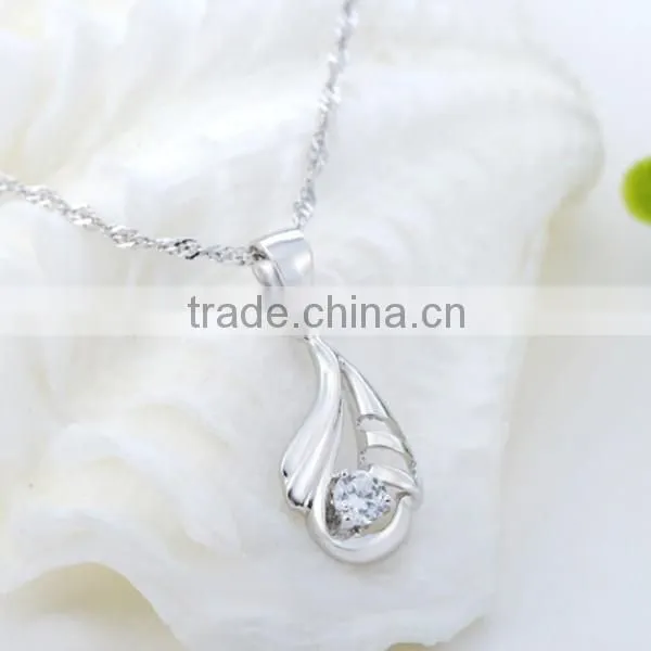 925 Sterling Silver pendant necklace design offashion necklace 2016
