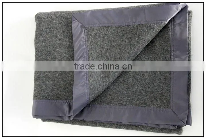 100% WOOL blanket.