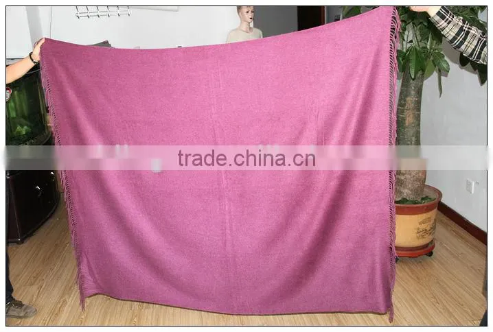 water wave cashmere bed blankets