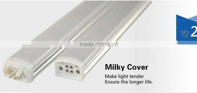 Blister plastic packing 5050 12V 72led/m 16W 30cm programmable led profile frosted cover rigid Strip light
