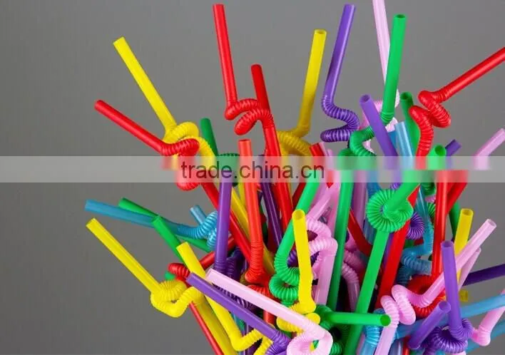 Various kinds of disposable straw