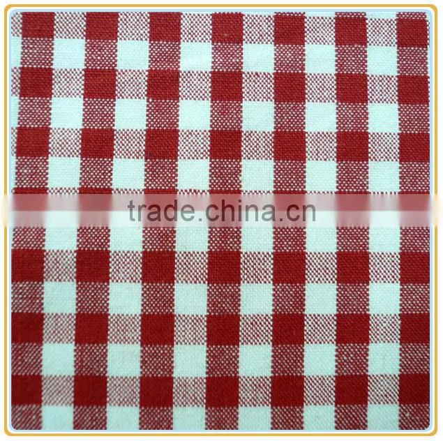 100% Cotton Yarn Dyed Mono Checks for Shirt