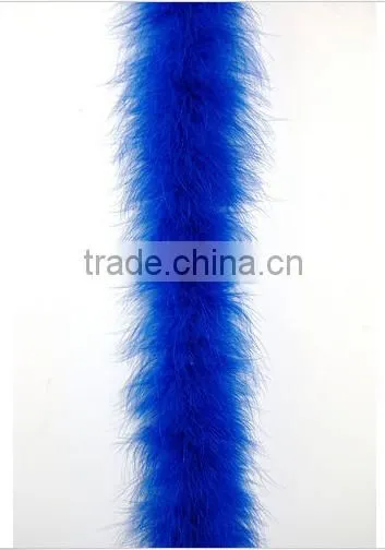 fluffy marabou boa-neon green