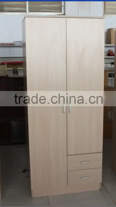 4 doors particle board almirah with 2 drawer