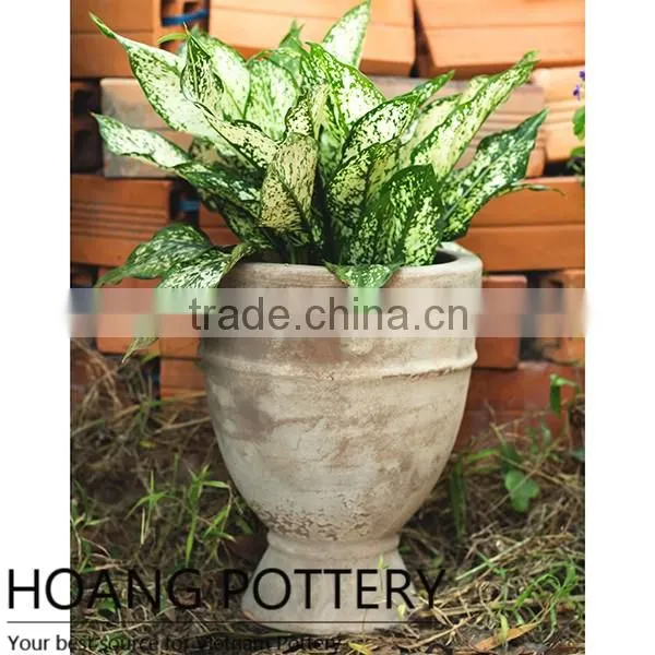 Long Terracotta Planter Outdoor - Vietnam Pottery