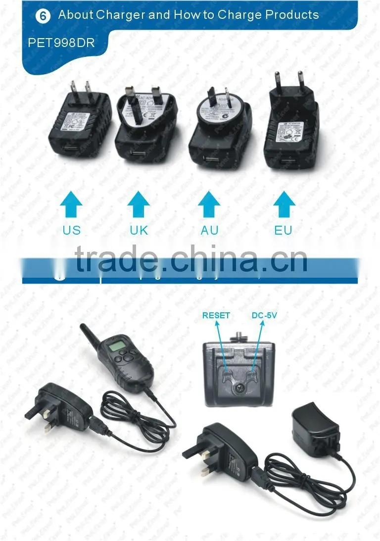 Dog Remote Training Electric Collar with LCD Display
