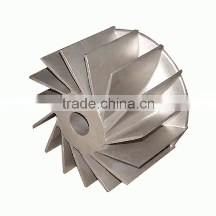 2016 Customized CNC machining parts Stainless steel impeller for deep well submersible water pump