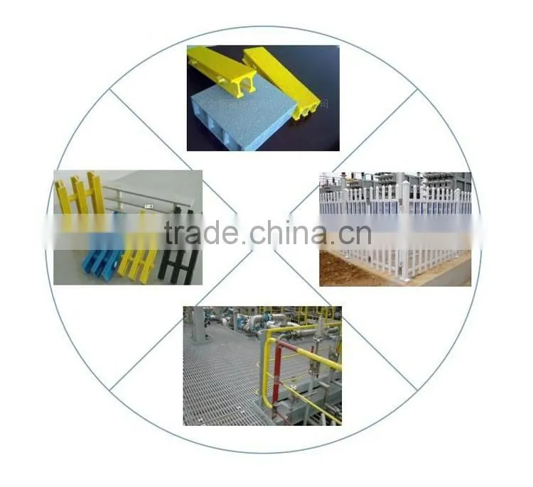 High Strength Fiberglass GRP FRP pultruded Grating