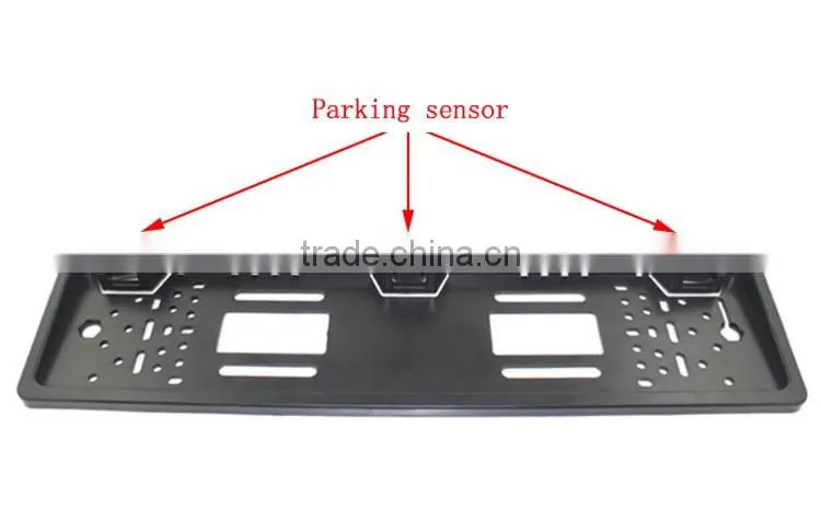License Plate Frame parking sensor ,car parking assist reverse led parking sensor XY-5202L