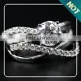 Ring size Platinum women rings , DEF color moissanite round brilliant cut for moissanite jewelry