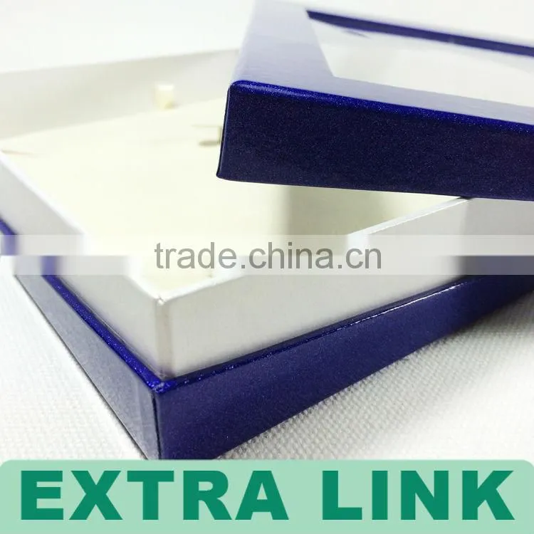 Paper Gift Box With Clear Pvc Window Box For Bottle Packing