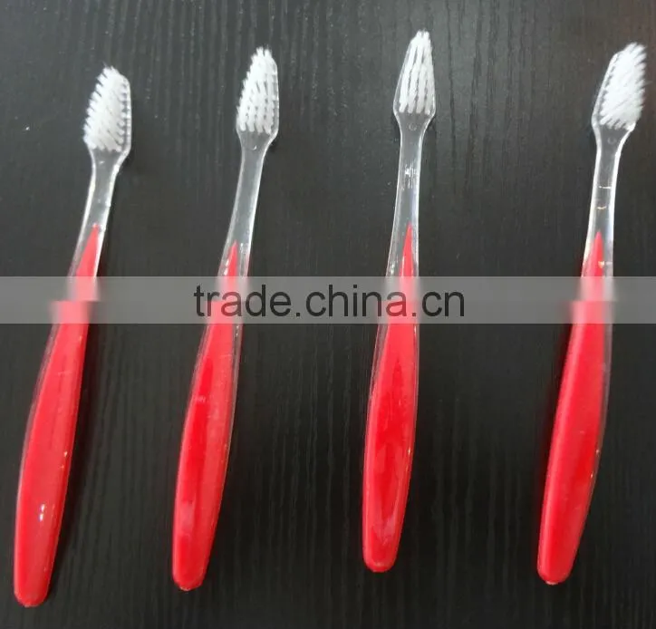 Wholesale Soft Plastic Folding Type Hotel Toothbrush