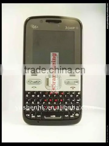 Q5 three sim three standby TV Qwerty mobile phone Russian 04