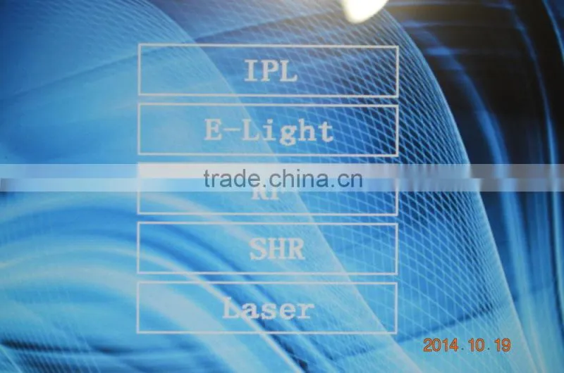 IPL Elight SHR RF Q Switched laser hair removal IPL laser with CE