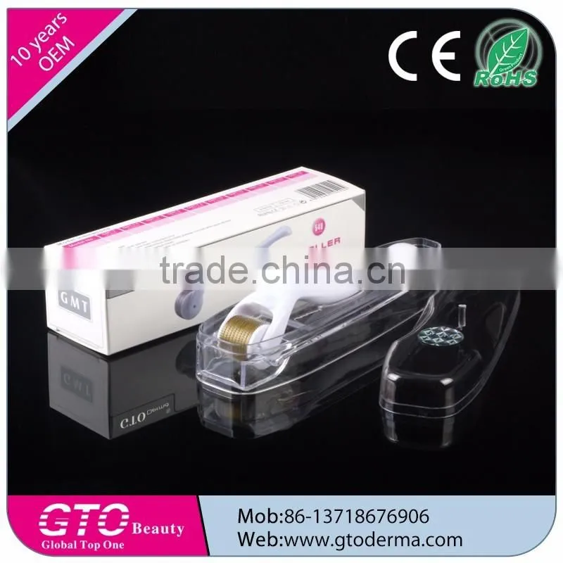 GTO high quality brand ensurance 540needles derma roller with bottom price