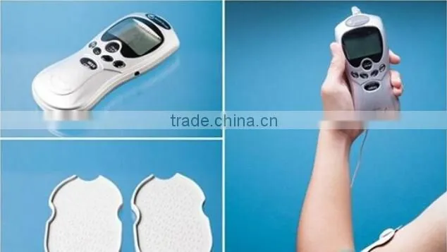 rohs 4 pads digital electronic wave hand acupoint vacuum massage pulse magnetic blood circulation therapy machine