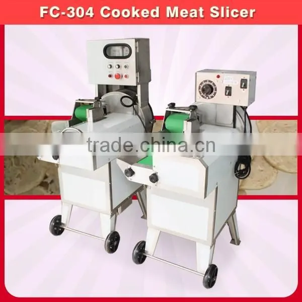 FC-304 CE Approved Commercial Cooked Meat Cutter Cutting Machine