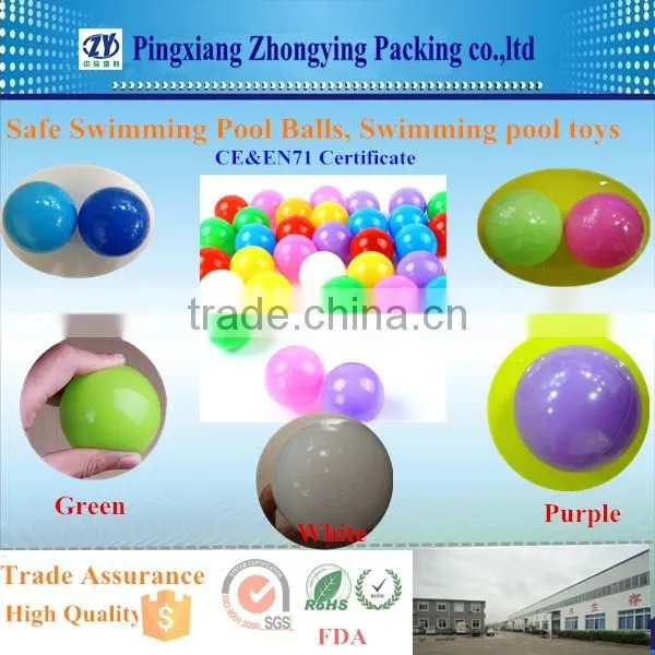 High Quality Kids Swimming Pool Balls(38-127mm)