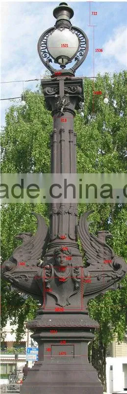 Solar garden lights pole lights