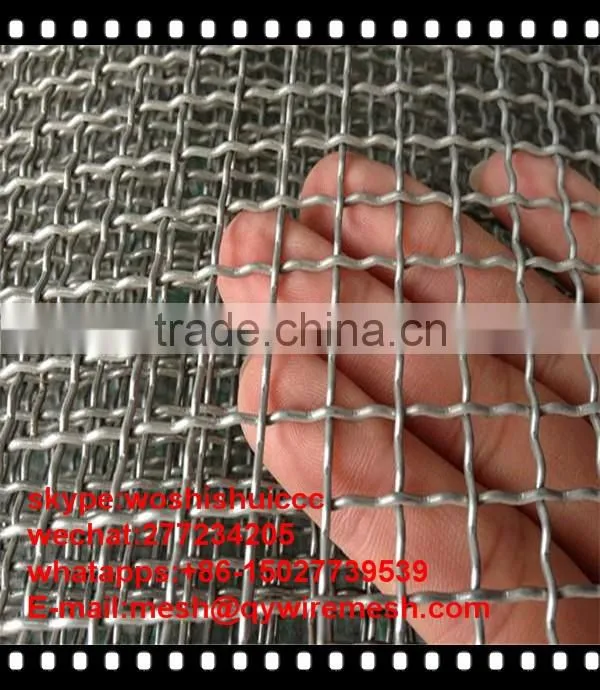 304 316L stainless steel wire mesh /stainless steel crimped wire mesh /stainless steel screen wire mesh