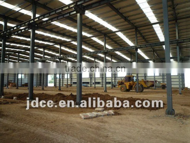 Economic and easy to install prefabricated steel warehouse