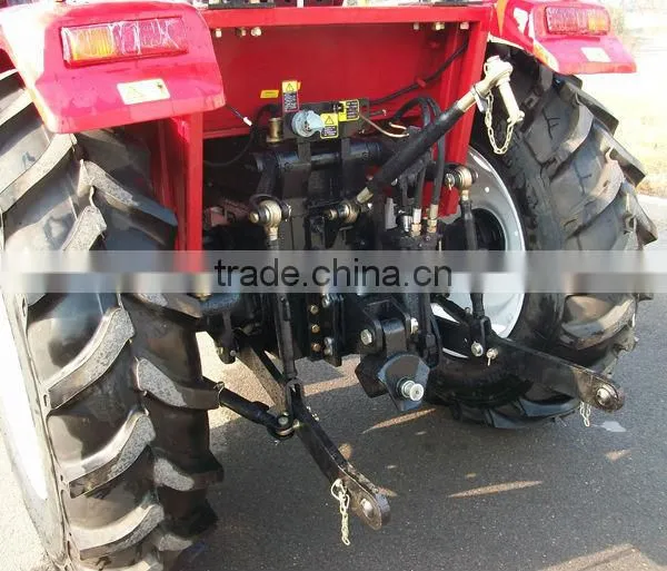 four wheel tractor with tractor trailer