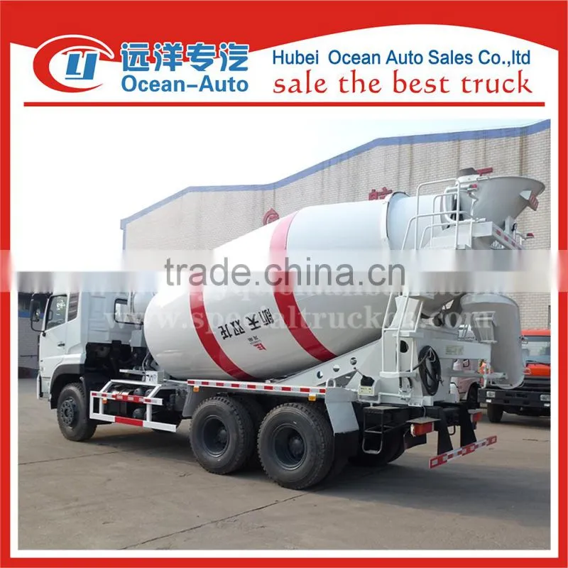 DongFeng 6*4 cement mixer truck weight 8cbm concrete mixer truck