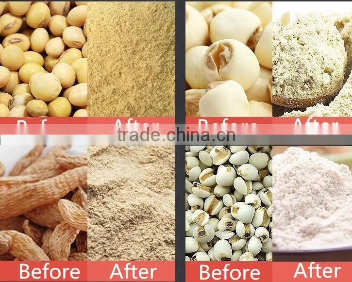 Combined mini rice flour mill machine