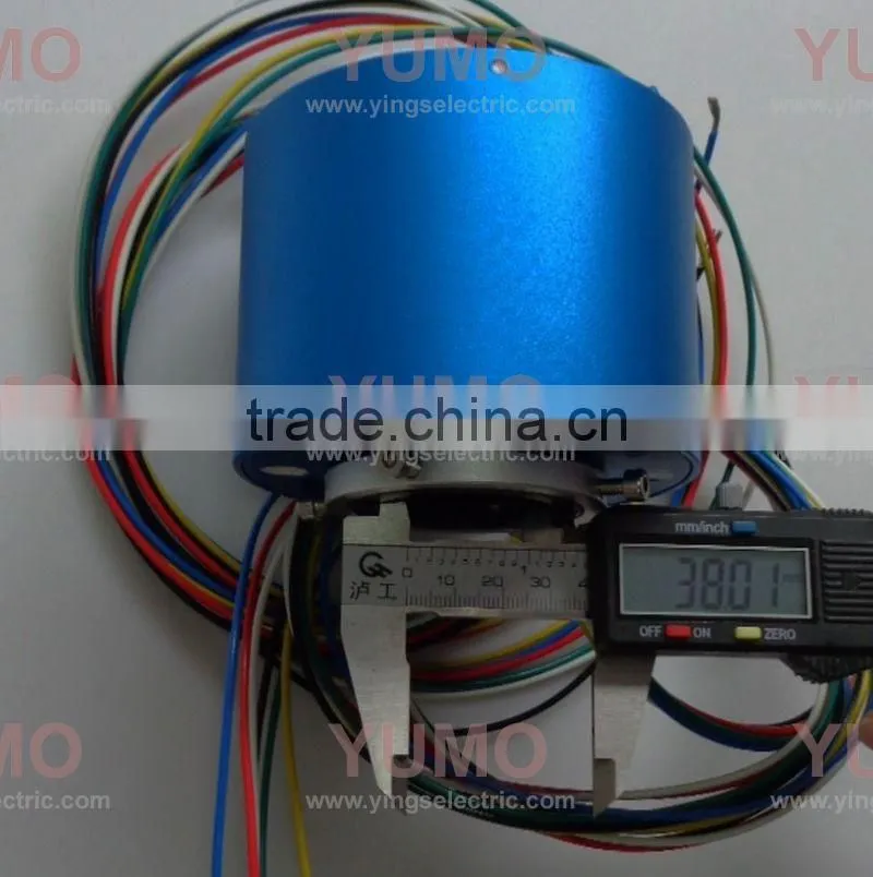 SR3899-6P 6 circuits carbon brushes alternator slip ring motor capsule slip ring connector electrical swivel Slip ring