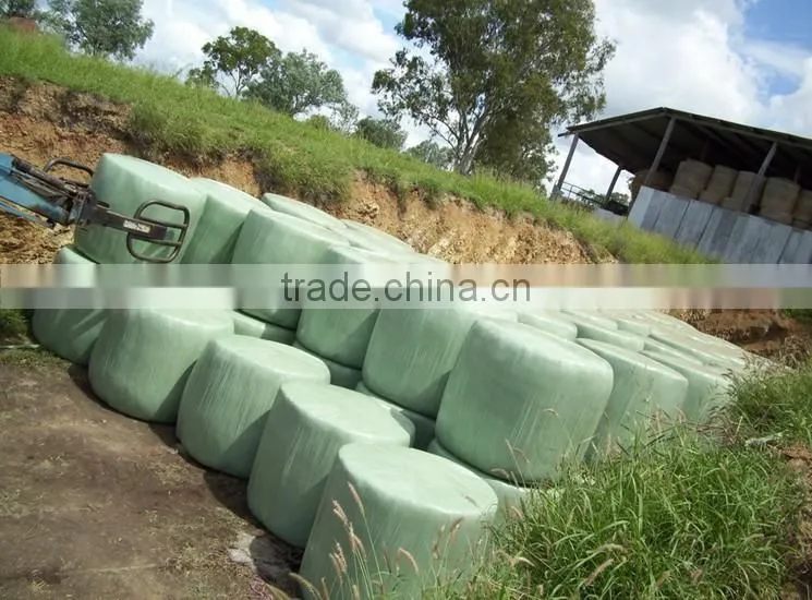 white silage wrap films for grass balers