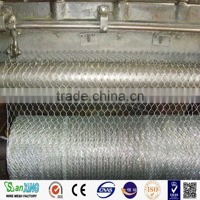 Hexagonal Hole Shape and Galvanized Iron Wire Material hexagonal wire mesh